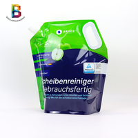 Sac liquide biodégradable en plastique de bec de vin de 5 litres pour le sac liquide de détergent