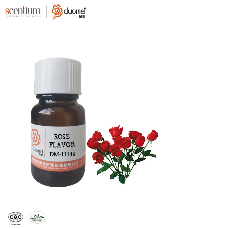 Artificial Food Additive Rose Flavour Flower Essence