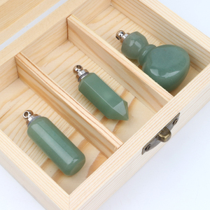 ขวดน้ำหอมคริสตัลแกะสลักด้วยมือจากหินธรรมชาติคุณภาพสูงสำหรับตกแต่ง - Product Image 5