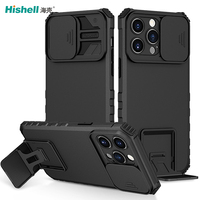 Armure de fenêtre coulissante antichoc couverture de téléphone portable pour APPLE iPhone 14 Pro Max