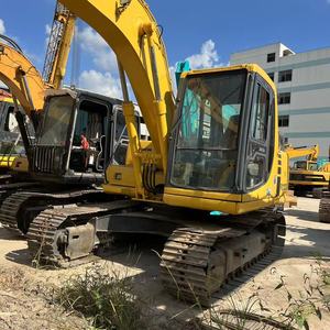 Excavadora de cadenas Komatsu PC120-6, miniexcavadora hidráulica amarilla de 12 toneladas para construcción - Product Image 6
