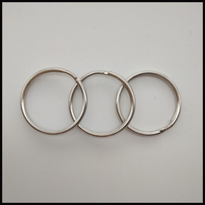 Anillos metálicos chapados de 1,2x20 mm para ropa, bolsos, zapatos, artesanías y hebillas - Product Image 3