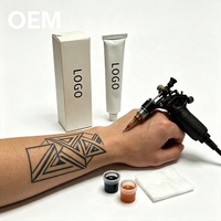 Tatuaje con Logotipo Personalizado de Textura Suave y Económico para Nuevos Estudios de Tatuajes y Centros de Servicios de Belleza Comunitarios