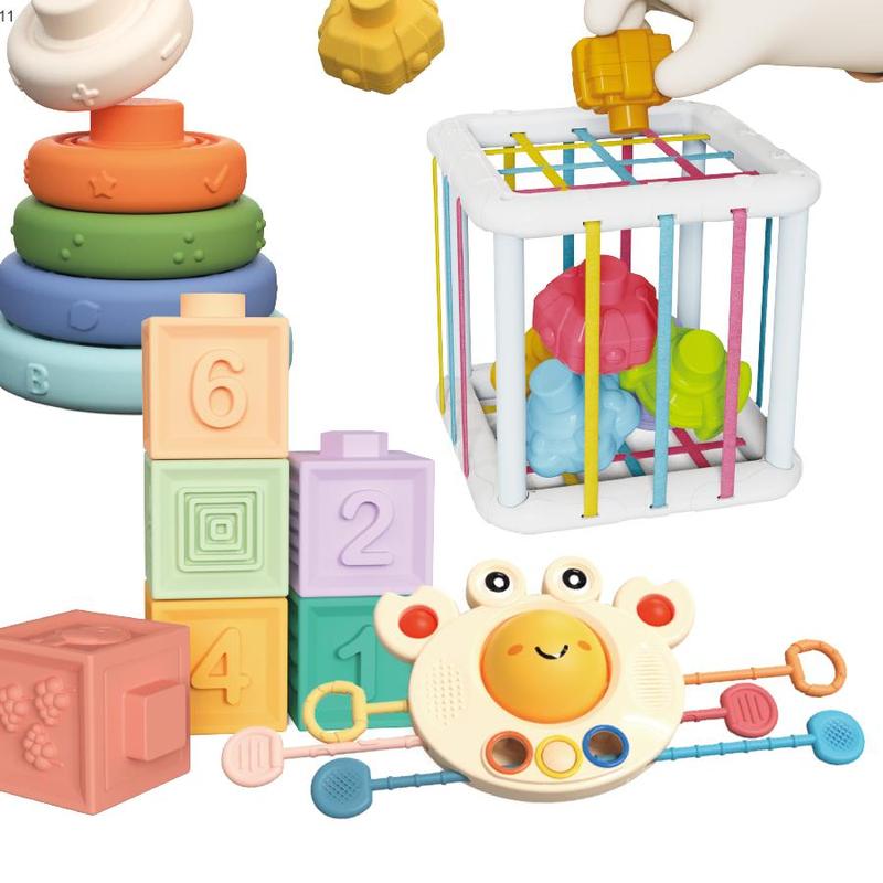 Sensory Stimulation Toys Babies Animal Shape