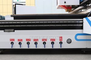 Enrutador CNC de Anidamiento 1530 510 ATC con Alimentación Automática, Alta Rigidez, Motor de Husillo de 9.0kw para Línea de Producción de Muebles de Madera (Azul) - Product Image 3