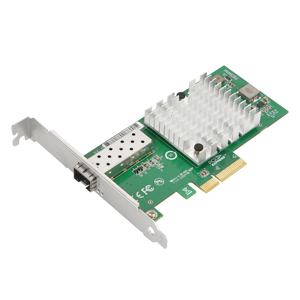 Iocrest ชิปเซ็ต82599รองรับ PCIe X8 SFP 10G พอร์ตหนึ่ง X520 DA1พอร์ตภายในการ์ดอะแดปเตอร์เครือข่ายออปติคอลแบบมีสาย8259 - Product Image 3