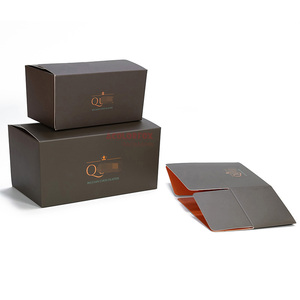 Hộp sô cô la ballotin cho sô cô la thực phẩm giấy sô cô la thanh kẹo bao bì gấp hộp carton với ruy băng - Product Image 5