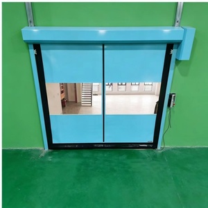 Puerta Enrollable de <span class=keywords><strong>PVC</strong></span> con Control Remoto, Ideal para Almacenes y Cuartos Limpios, con Reparación Automática - Product Image 4