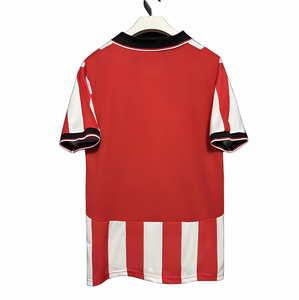 25-26 Saison Heimtrikot Spieleredition Fan-Version Klassisches Rot-Weiß Gestreiftes Design Fußballtrikot - Product Image 2