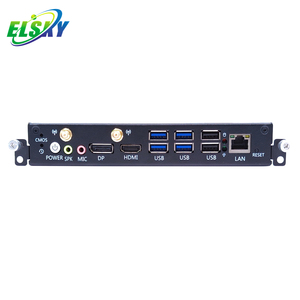 มินิพีซี ELSKY พร้อมการ์ดจอ OPS <span class=keywords><strong>PC</strong></span> รองรับ Intel Lake Coffee Lake รุ่นที่ 8 และ 9 ซีพียู Core I3 I5 <span class=keywords><strong>I7</strong></span> สำหรับ IFP - Product Image 6
