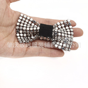 Crystal <b>Bow</b> Hair Clip 10 Cm Rhinestone DIY Jewelry Accessory For Party Fashion Hairwear - Product Image 2