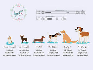 HUASONG Hundehalsband mit Fliege, Verstellbar, für Spaziergänge, Anpassbares Markenlogo, Individuelle Farben Möglich, Bedruckte Nylon-Hundeleine - Product Image 4