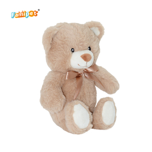 Produsen Famipet grosir mainan boneka hewan boneka boneka beruang Teddy lucu coklat baru - Product Image 4