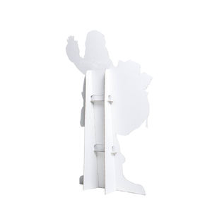 מותאם אישית נייר חומר מגזרת פופ Lifesize קרטון מגזרת קומת המולד עמדן דוכן תצוגת קרטון סרט תצוגת עמדן - Product Image 4