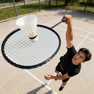 Raquette de badminton haut de gamme à succès, raquette simple et raquette de badminton bon marché à petit budget, rentable pour les débutants - Product Image 3