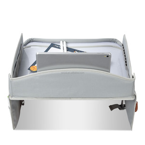 Bandeja de viaje para asiento de coche para niños, accesorios de bandeja para asiento de coche, mesa de actividades para niños pequeños, escritorio de vuelta con organizador de viaje de carretera, elementos esenciales - Product Image 5