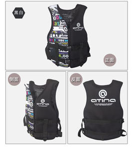 Gilet de sauvetage en <span class=keywords><strong>néoprène</strong></span> pour <span class=keywords><strong>femme</strong></span>, gilet de <span class=keywords><strong>surf</strong></span>, <span class=keywords><strong>veste</strong></span> de natation pour adulte, gilet de sauvetage pour la dérive, <span class=keywords><strong>veste</strong></span> de survie pour la natation - Product Image 6