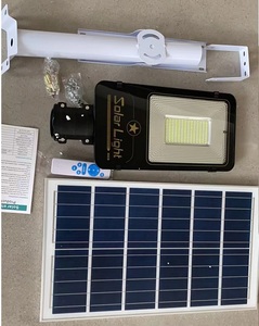 Farola Solar LED de 100W de Alto Lumen con Certificación ROHS, IP66, Cuerpo Dividido, Batería de Litio, Sensor de Movimiento para Carretera/Jardín, Aluminio - Product Image 2