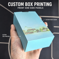 Cartes à jouer Guandan promotionnelles personnalisées, logo imprimé sur papier PVC, jeu de cartes avec boîte personnalisée pour les cadeaux d'entreprise