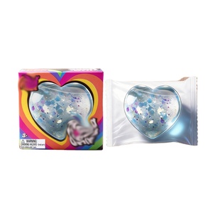 Juguete Antiestrés de Corazón, para Aliviar el Estrés, la Ansiedad y Mejorar el Estado de Ánimo, Divertido y Colorido, para Adultos - Product Image 1