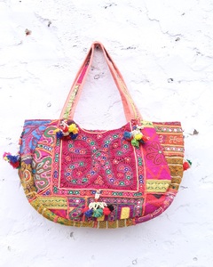 Hot Banjara <b>Bag</b>-Handmade Indian Tribal <b>Patchwork</b> Tote Embroidery Large Capacity for Women's Outdoor Daily Use Wholesale Price - Product Image 1