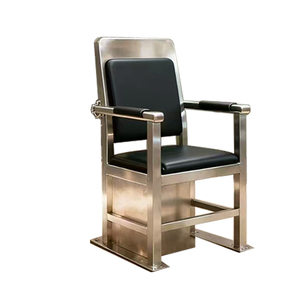 Ghế thẩm vấn bằng thép không gỉ. Thích hợp cho các nhà tù và trung tâm giam giữ. Dùng để giám sát tù nhân. - Product Image 5