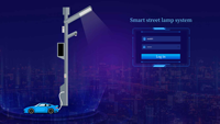 NET joindre simple et Double lampadaire contrôle Solution ville intelligente 0-10v Led contrôleur de lumière App