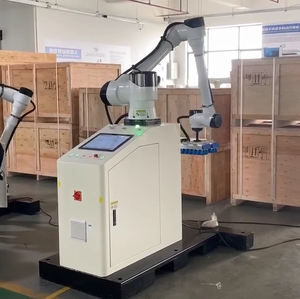 Robot Colaborativo Inteligente para Paletización, Estación de Trabajo con PLC, Caja de Engranajes sin Programación, Altura Ajustable, 0.65kW, 220V, 350kg - Product Image 1