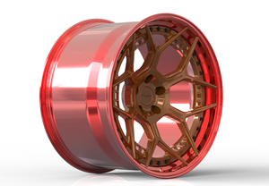 Pinjia Custom dos piezas llantas de aleación de aluminio 18 19 20 21 22 pulgadas 5x120 para turismos <span class=keywords><strong>Chevelle</strong></span> <span class=keywords><strong>70</strong></span> CORVETTE C6 Z06 C7 C8 - Product Image 2