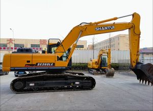 Shantui รถขุดตีนตะขาบ SE260LC-9มือสอง, เครื่องยนต์คัมมินส์ความจุถัง3ม. ส่วนประกอบหลักของ Doosan - Product Image 5