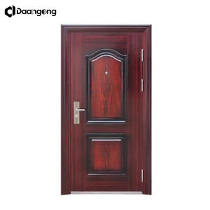 <span class=keywords><strong>Porte</strong></span> <span class=keywords><strong>de</strong></span> sécurité résidentielle abordable avec serrure à cylindre pour maison - Product Image 1