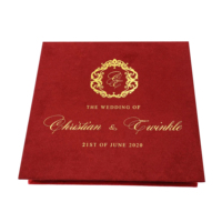 Caja de Regalo de Terciopelo Personalizada, Caja Magnética para Invitaciones de Boda, Empaque Premium Colorido con Logotipo en Lámina Dorada