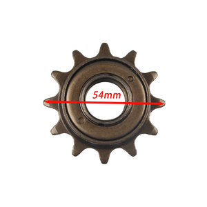 Piñón de Rueda Libre Redvan de 1 Velocidad y 12T, de Acero, 18/34 mm, <span class=keywords><strong>para</strong></span> <span class=keywords><strong>Bicicleta</strong></span> de Montaña y Carretera, Acabado Niquelado de Alta Resistencia - Product Image 4