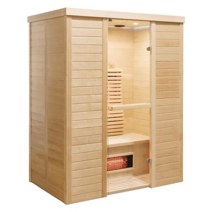 Sauna infrarrojo rojo de calor seco para interiores, el mejor Sauna para 2 personas, <span class=keywords><strong>2022</strong></span> - Product Image 2