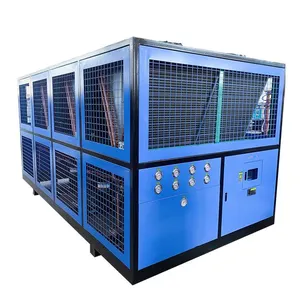 120KW Cooling Capacity CE Industrial Air Cooled Water Chiller / Oil Chiller / Fluid Chiller 40HP