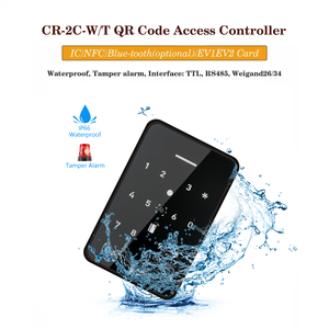 เครื่องอ่านบัตรกันน้ำ IP66 พร้อมระบบแจ้งเตือนการงัดแงะ รองรับ RFID IC NFC บลูทูธ รหัสผ่าน บาร์โค้ด คิวอาร์โค้ด พร้อมระบบจัดเก็บข้อมูลบนคลาวด์ผ่าน Wifi สำหรับควบคุมการเข้าออกประตู - Product Image 4