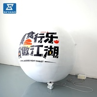 Ballon publicitaire gonflable personnalisé pour la décoration d'événements, idéal pour les scènes, les fêtes et les marchés en plein air