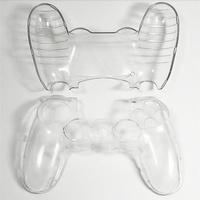 Étui de protection transparent, housse de protection, coque en cristal pour contrôleur PlayStation4 DualShock 4