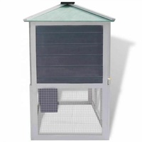 Cage à lapin grande, double grille, extérieure, habitat de jeu pour petits animaux, cage pour lapin