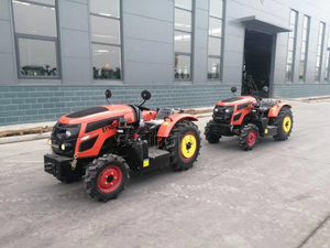 SYNBON 4WD 50HP Mini Nông Nghiệp Trang Trại Máy Kéo Sản Xuất Tại Trung Quốc Chất Lượng Cao Nhà Kính Orchard Bánh Xe New Sử Dụng Farming Máy Kéo - Product Image 4