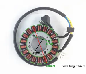 Bán Buôn Bền Stator 18 Cuộn Dây/Cực Xe Máy 104Mm Linhai 260cc Stator Cuộn Dây Chèn Máy