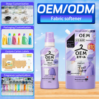 Pewangi Pakaian Cair OEM Kemasan Kustom Aroma Khusus Perawatan Cucian