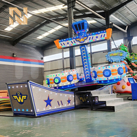 Manège Nova Rides FC-XJT pour enfants, équipement de fête foraine extérieur, voiture volante en acier et fibre de verre, 16 passagers