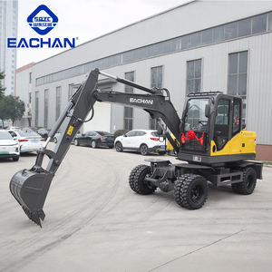 Nuovo prodotto tutto il terreno <span class=keywords><strong>6</strong></span> Ton escavatore costruzione di cantieri stradali scavatore idraulico sollevamento 4 ruote motrici escavatore - Product Image 4