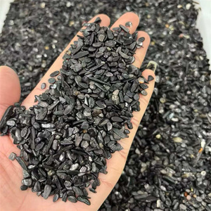 Vente en gros de cristaux rares de 3 à 5 mm, graviers, pierres de guérison, en vrac, cristaux <span class=keywords><strong>d</strong></span>'hyperstène <span class=keywords><strong>argent</strong></span>é naturel, copeaux de cristal à vendre - Product Image 3