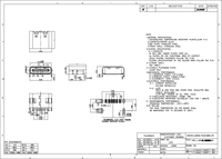 Conector USB 3.1 Tipo C Hembra de 6 Pines con Carcasa de Acero Inoxidable, Conector de Alimentación de Carga Rápida para PCB, Disponible en Stock del Fabricante