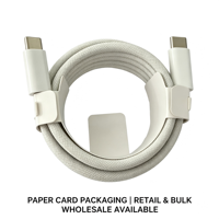 Câble USB-C vers USB-C 240W, Cordon de Charge Rapide Tressé Type C pour MacBook, iPhone 15, Samsung Galaxy, iPad, Ordinateurs Portables