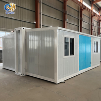 Maison Modulaire Extensible en Conteneur Mobile Préfabriqué Pas Cher de 40 pieds ou 20 pieds avec Cuisine en Acier Léger Préfabriqué