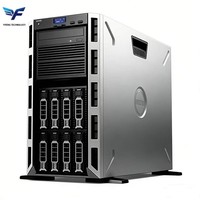 Serveur de station de travail Dell T430 silencieux à double processeur pour stockage de base de données informatique ERP en cloud