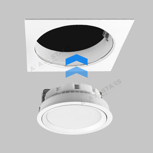 Nga Pop phong cách LED trần ánh sáng nhà ở lõm gx53 nhúng Downlight 360 độ nhôm MR16 Đèn Spotlight lịch thi đấu - Product Image 5